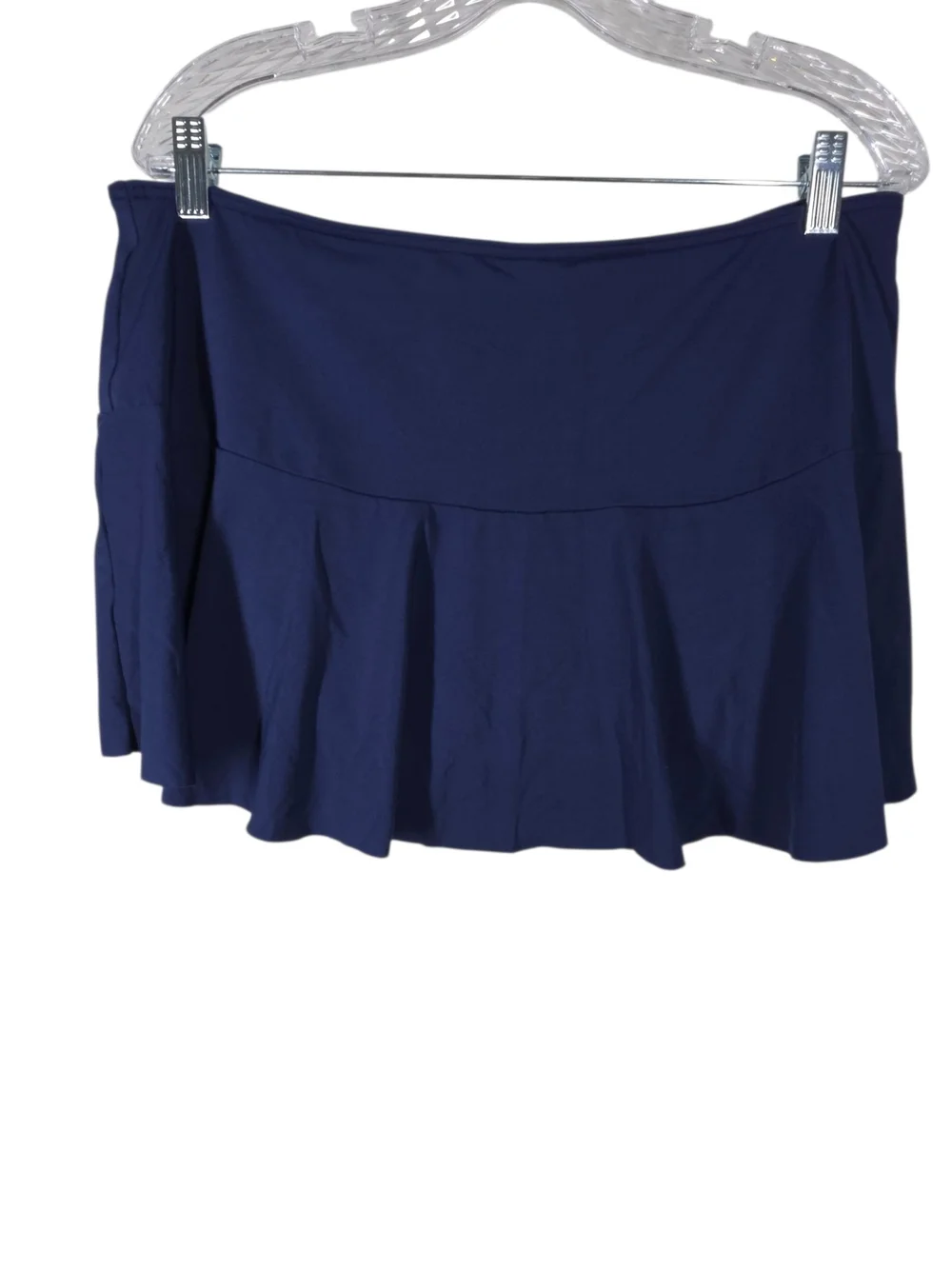 LANDS' END NAVY SWIM SKIRT - Picture 3 of 6